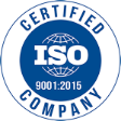 Certified ISO Company logo